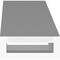 Ekena Millwork 3 1/2-in. W x 32-in. D x 40-in. H Legacy Architectural Grade PVC Knee Brace BRCP035X32X40LEC - alternate 4